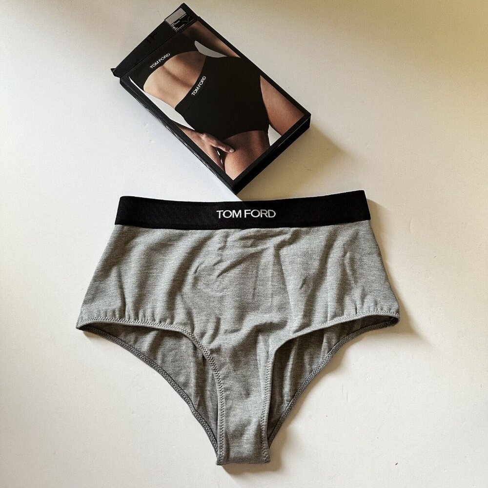 TOM FORD Signature Briefs Grey Melange